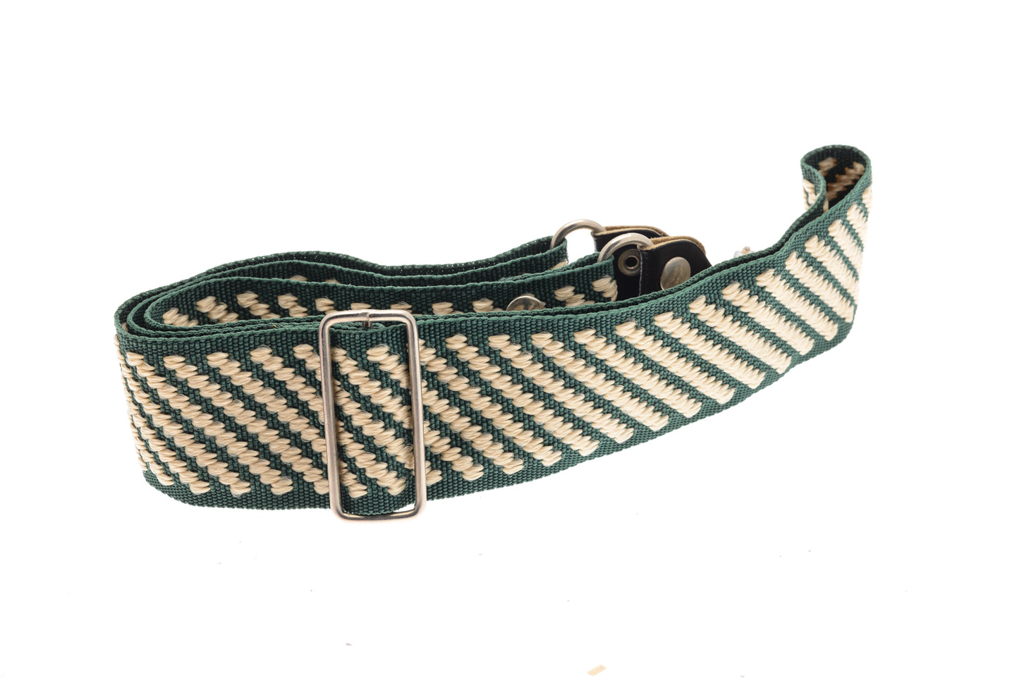 Other Green & White Fabric Neck Strap - Accessory