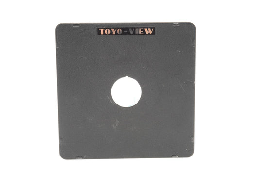 Toyo 158 x 158 mm Lens Board (Copal #0) - Accessory