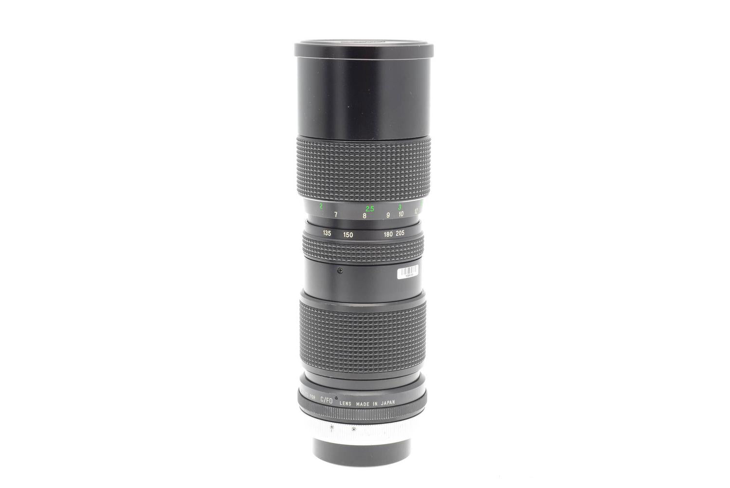 Vivitar 85-205mm f3.8 Close Focusing Auto Zoom - Lens