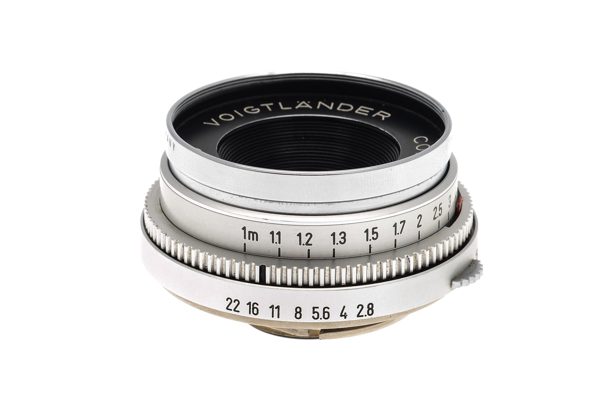 Voigtländer 50mm f2.8 Color-Skopar (Vitessa T) - Lens – Kamerastore