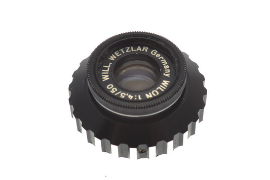 Other Will Wetzlar 50mm f4.5 Wilon - Lens