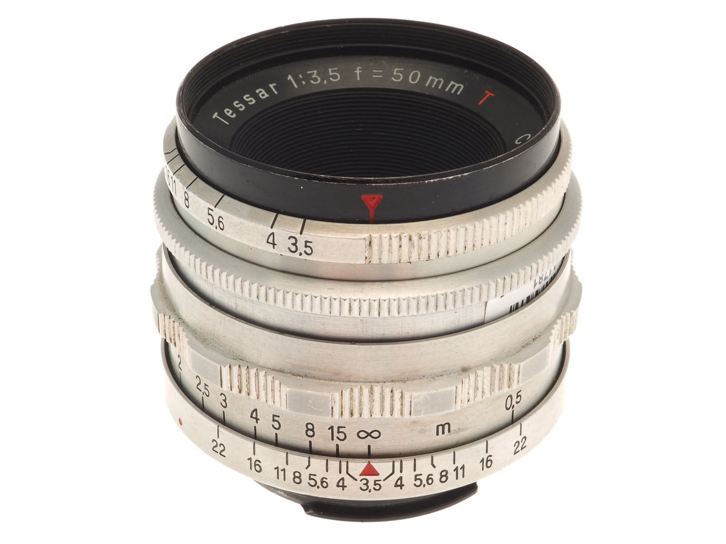 Carl Zeiss 50mm f3.5 Tessar T Jena - Lens