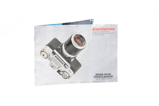 Zeiss Ikon Contarex Brochure - Accessory