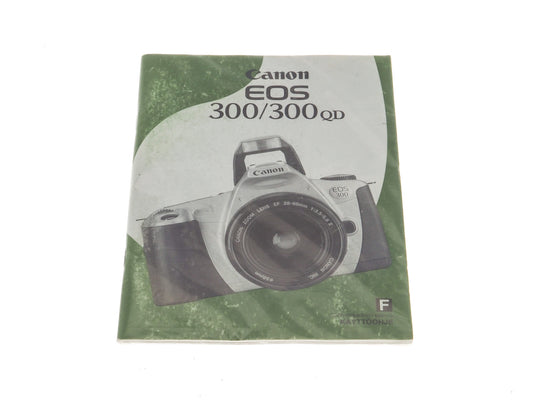 Canon EOS 300/300 QD Instructions