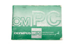 Olympus OM PC Instructions