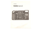 Konica Pop-AF Instructions