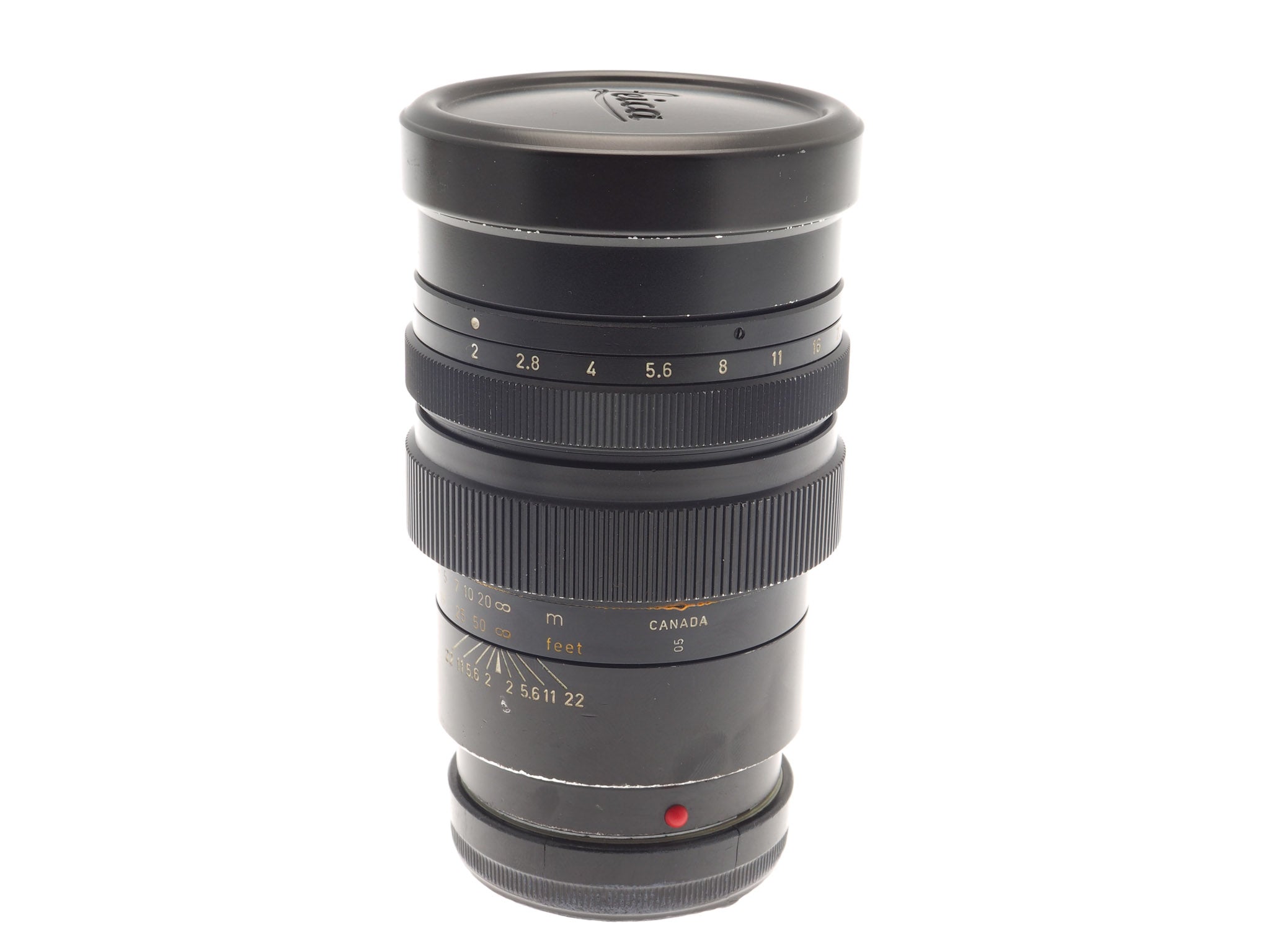 Leica 90mm f2 Summicron (Type II) (Black, SEOOM / 11122)