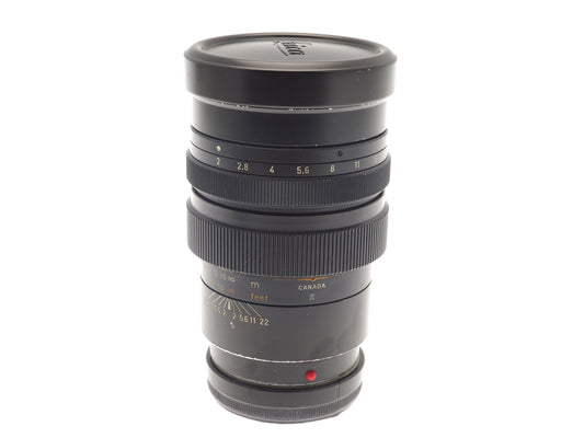 Leica 90mm f2 Summicron (Type II) (Black, SEOOM / 11122)