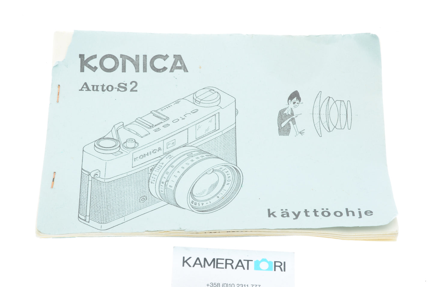 Konica Auto S2 Instructions