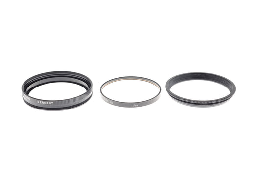Leica Series 8 VIII Filter Retaining Ring (14165) + Series VIII (8) UVa Filter