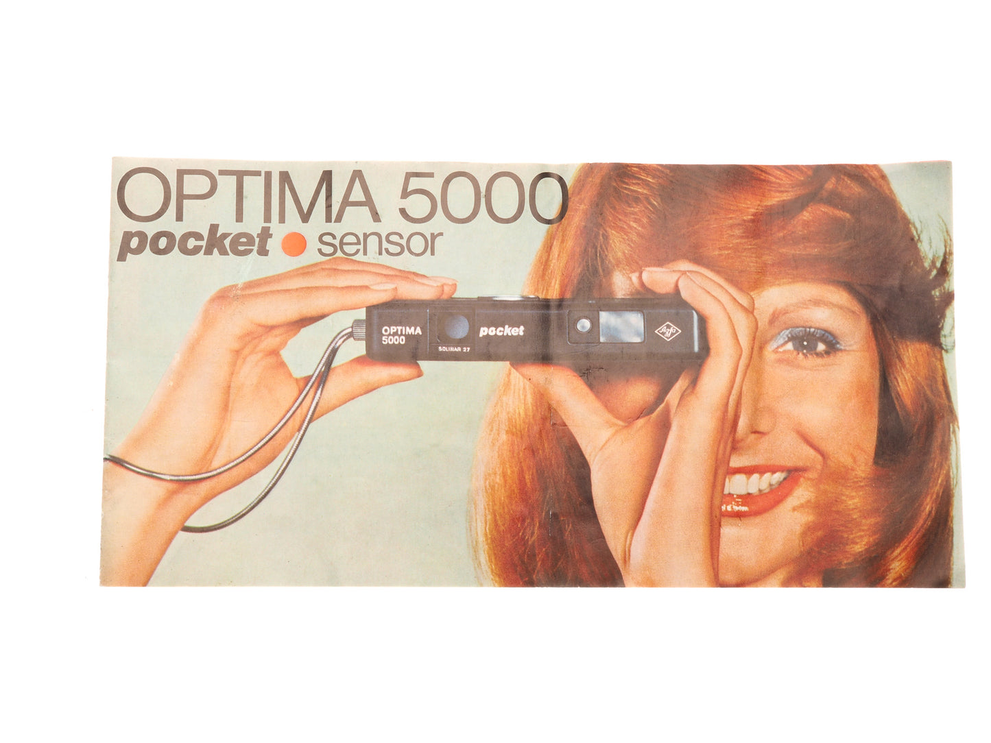 Agfa Optima 5000 Pocket Sensor Instructions