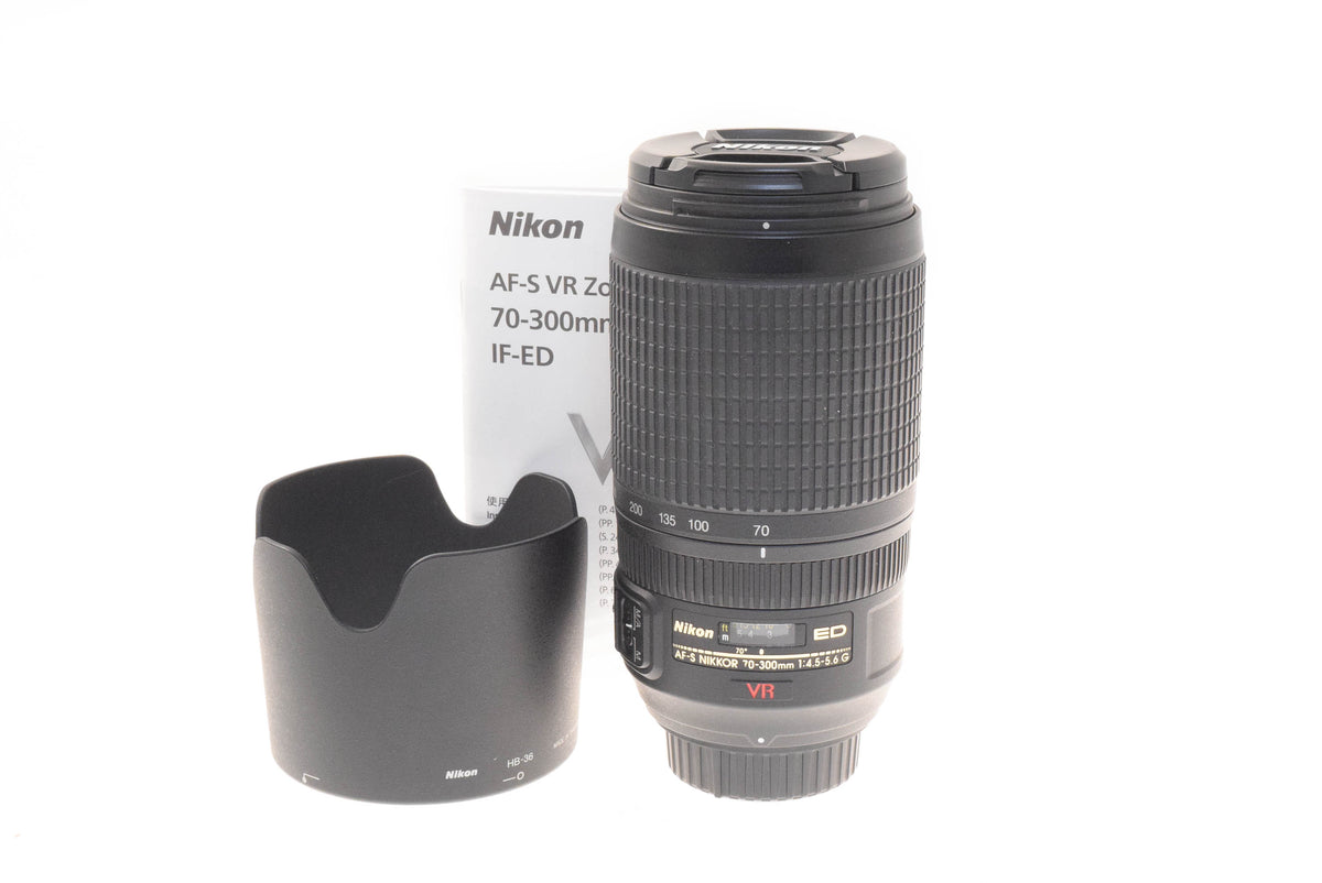Nikon 70-300mm f4.5-5.6 AF-S Nikkor G ED VR – Kamerastore