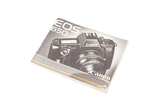 Canon EOS 650 Instruction Manual