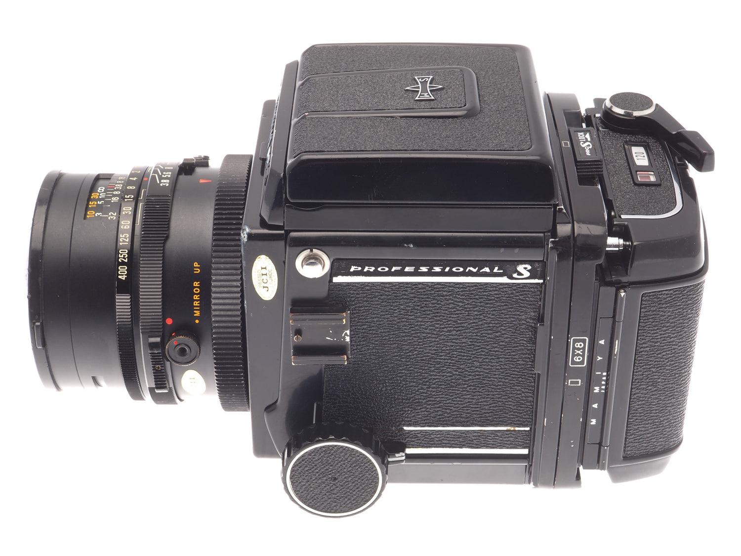 Mamiya RB67 Pro-S + 90mm f3.8 Sekor C + 120 Pro-S 6x7 Film Back + Waist  Level Finder