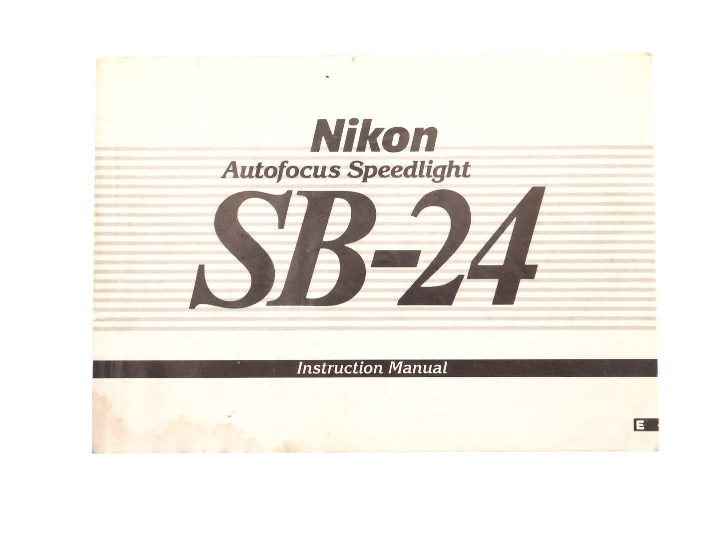 Nikon SB-24 Instructions