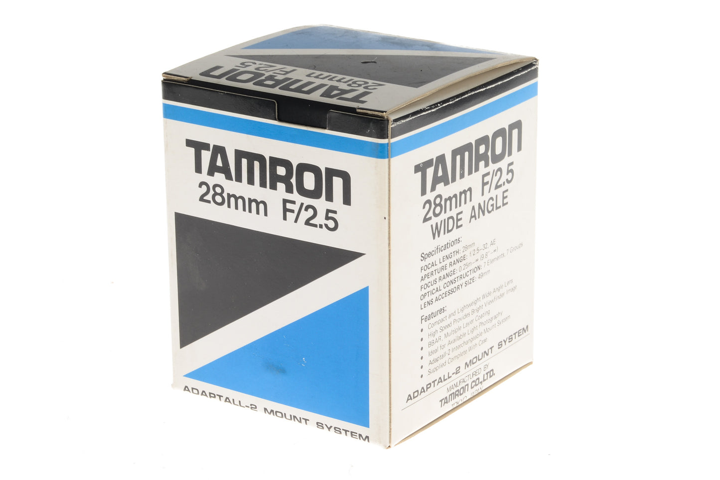 Tamron 28mm f2.5 BBAR MC (02B)