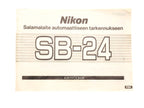 Nikon SB-24 Instructions