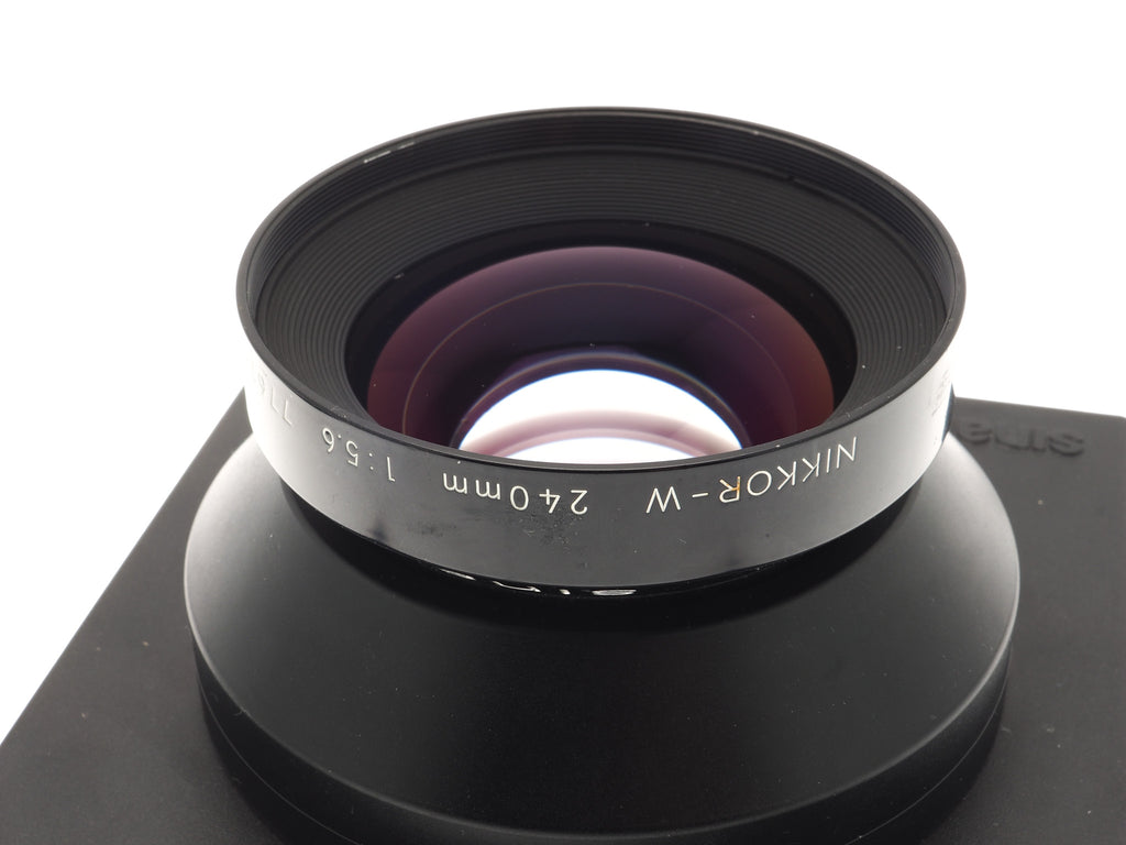 Nikon 240mm f5.6 Nikkor-W (Sinar DB)