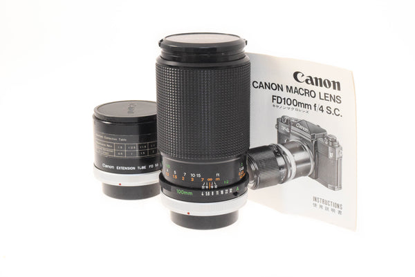 Canon 100mm f4 Macro S.C. – Kamerastore