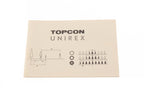 Topcon Unirex Instruction Manual