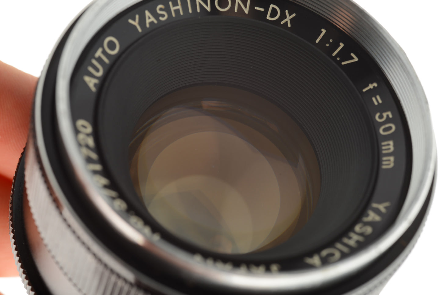 Yashica 50mm f1.7 Yashinon-DX Auto