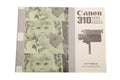 Canon 310XL Instructions - Accessory