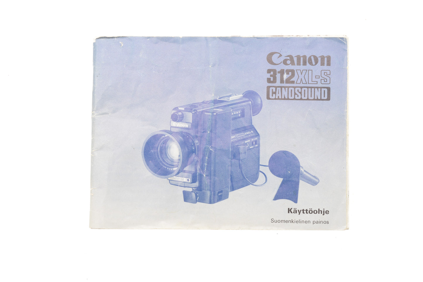 Canon 312XL-S Instructions - Accessory