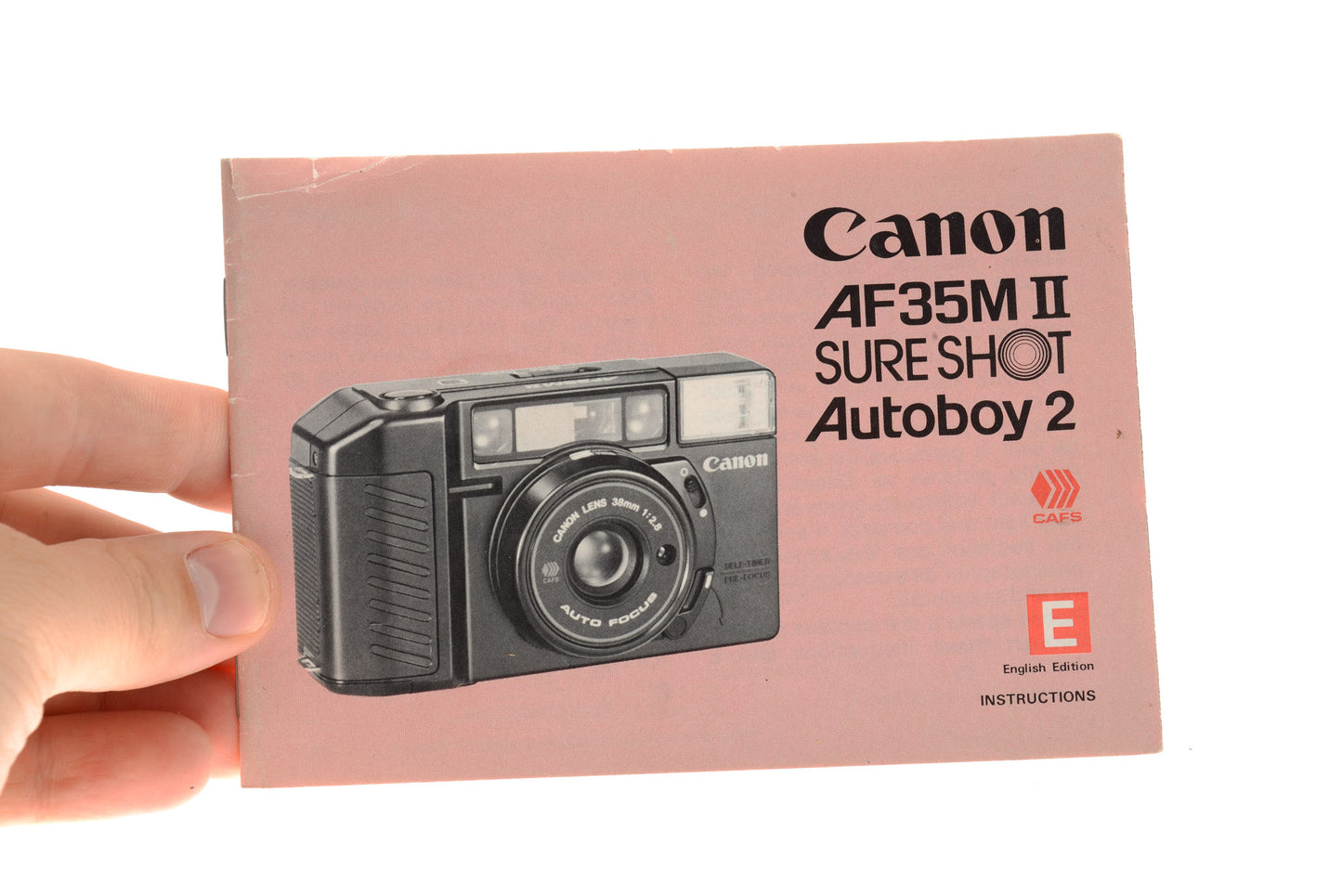 Canon AF35M II Sureshot Atoboy 2 Instructions
