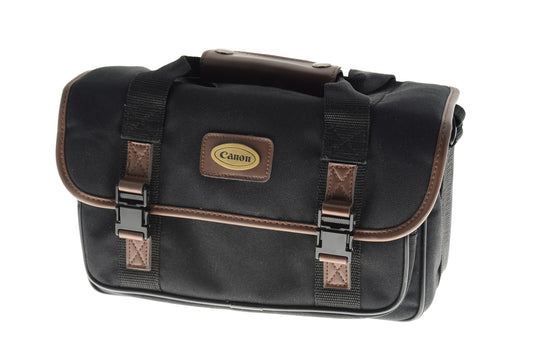 Canon Camera Bag With Brown Leather - Accessory