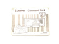 Canon Command Back 70 Instructions - Accessory