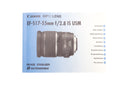Canon 17-55mm f/2.8 IS USM Instructions - Accessory