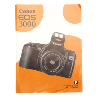 Canon EOS 3000 Instructions