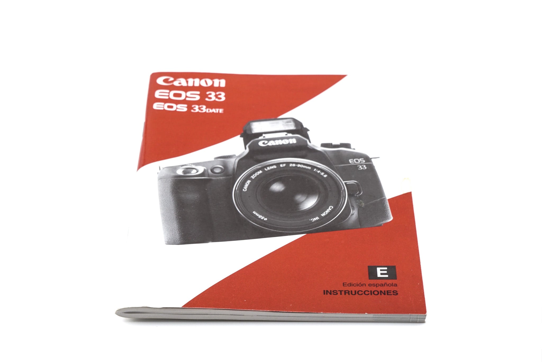 Canon EOS 33/ 33 Date Instructions - Accessory