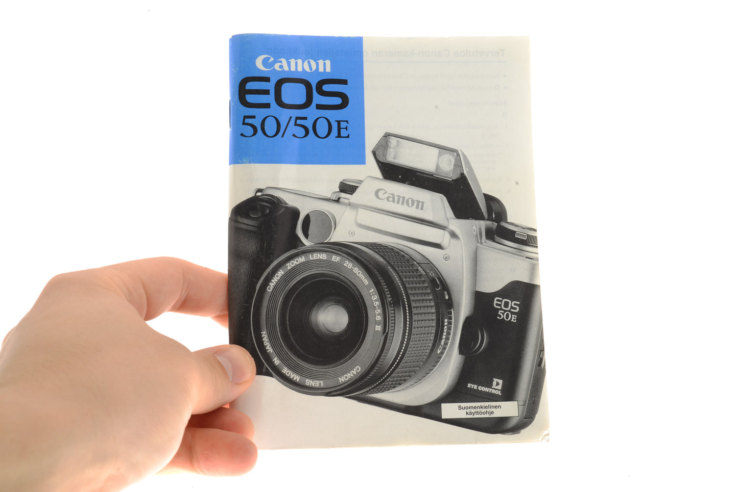 Canon 50 / 50E Käyttöohje