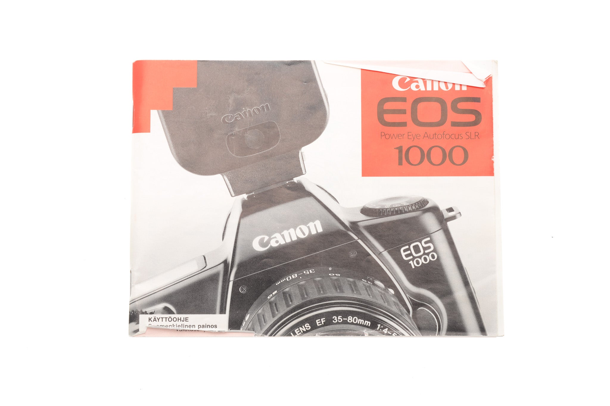 Canon EOS 1000 Instructions - Accessory – Kamerastore