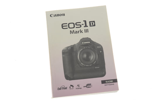 Canon 1D Mark III Instructions - Accessory
