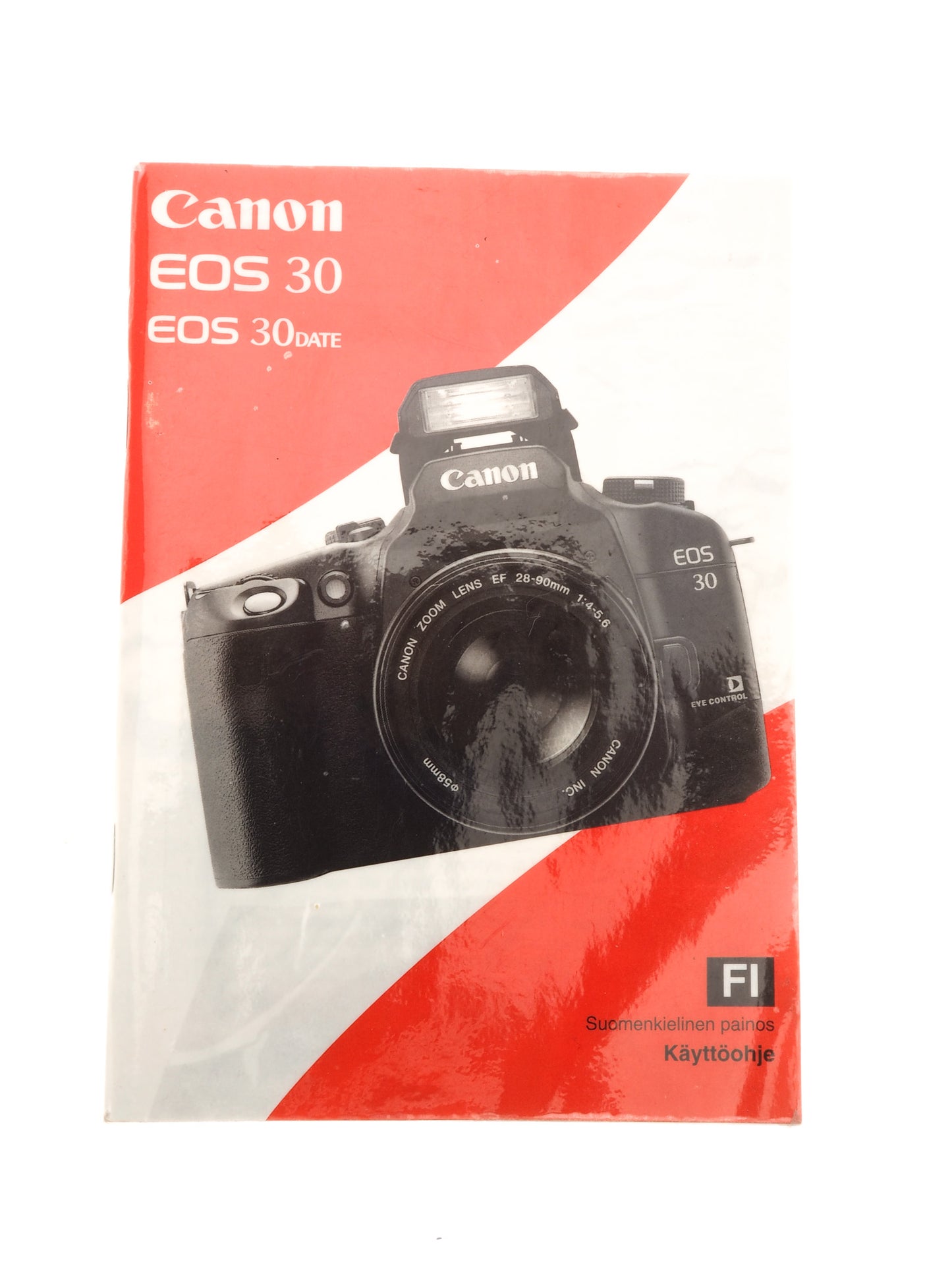 Canon EOS 30/30 Date Instructions - Accessory