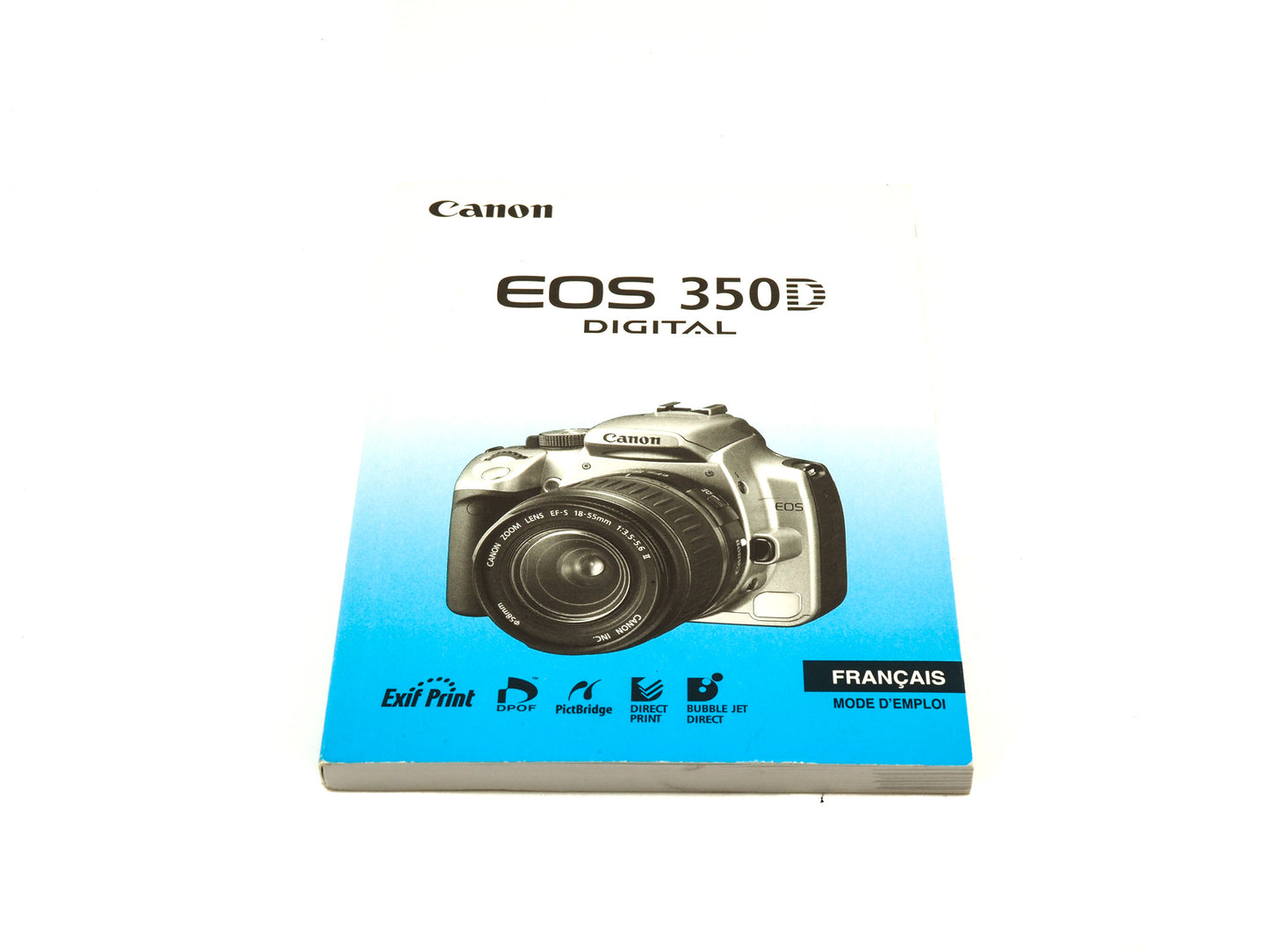 Canon 350D Instructions - Accessory