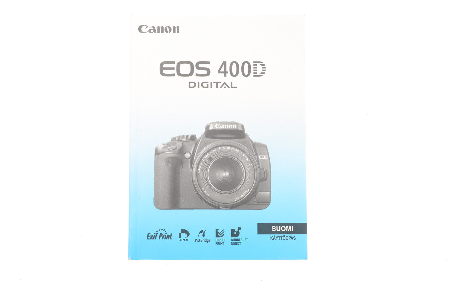 Canon EOS 400D Instructions - Accessory