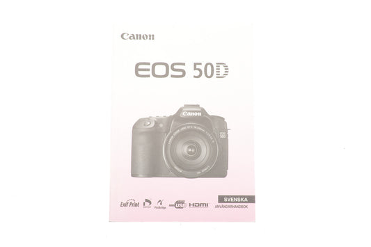 Canon EOS 50D Instructions - Accessory