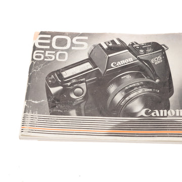 Canon EOS 650 Käyttöohje