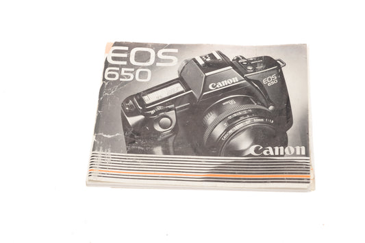 Canon EOS 650 Instruction Manual