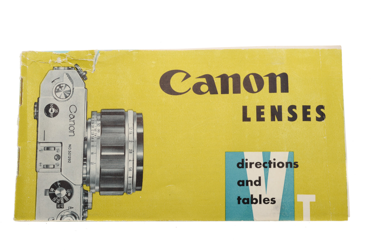 Canon LTM Lenses Instructions - Accessory