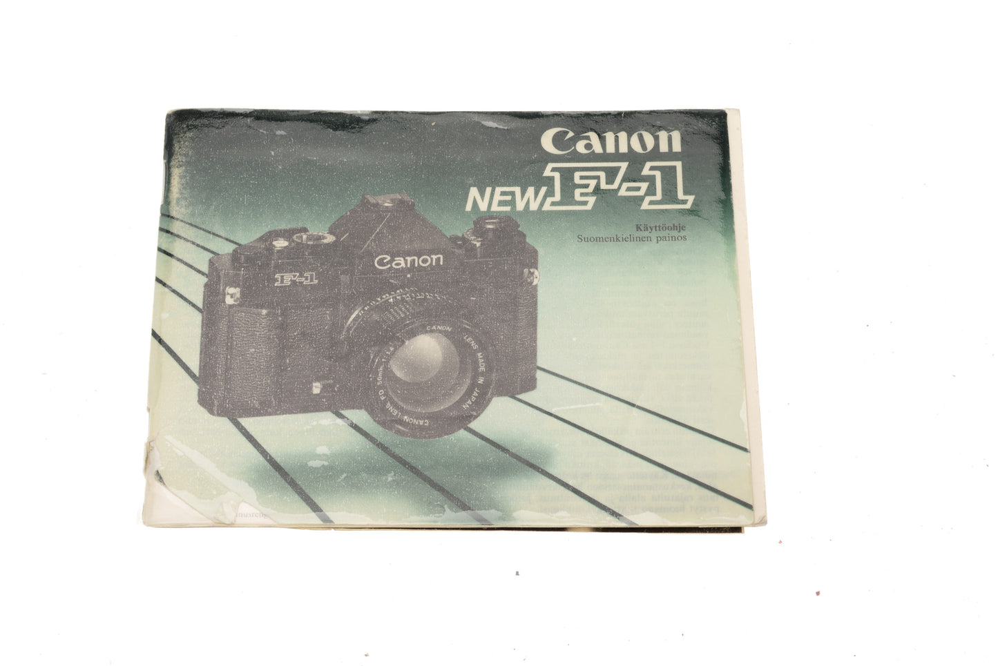 Canon New F-1 Käyttöohje - Accessory