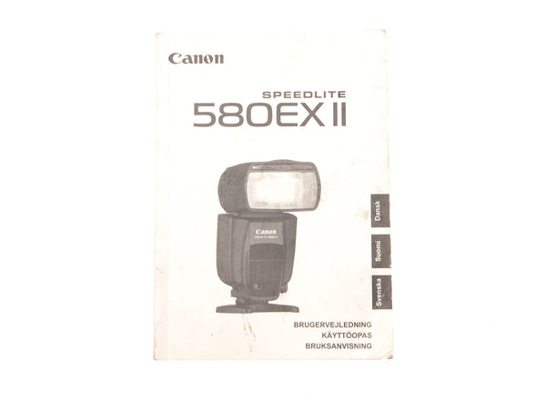 Canon 580EX II Speedlite – Kamerastore