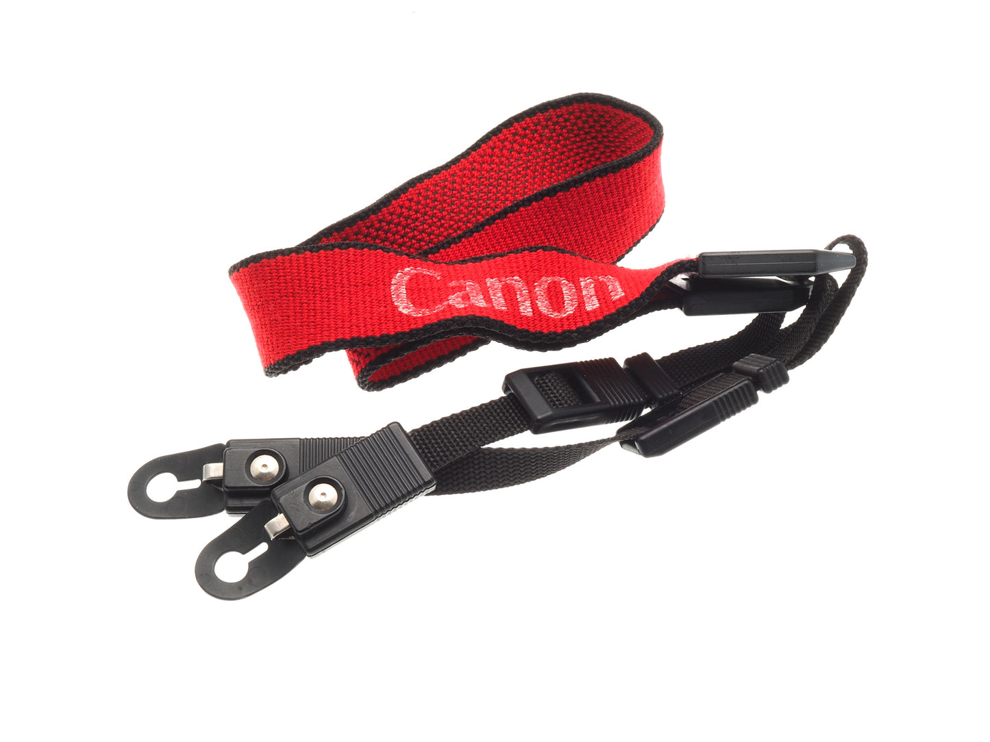 Canon Red Fabric Neck Strap - Accessory