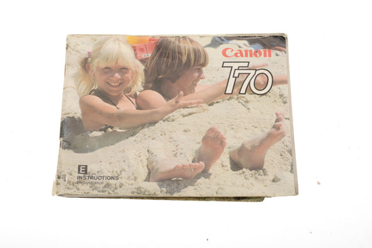 Canon T70 Instructions - Accessory
