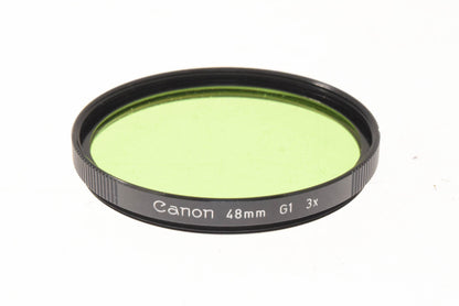 Canon 48mm Green G1 Filter