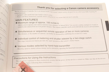 Canon LC-4 Wireless Controller