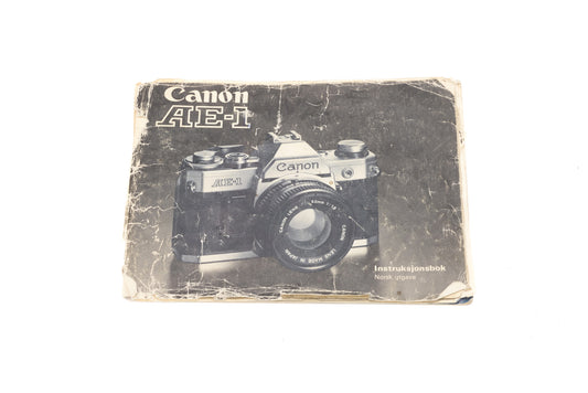 Canon AE-1 Instruksjonsbok - Accessory